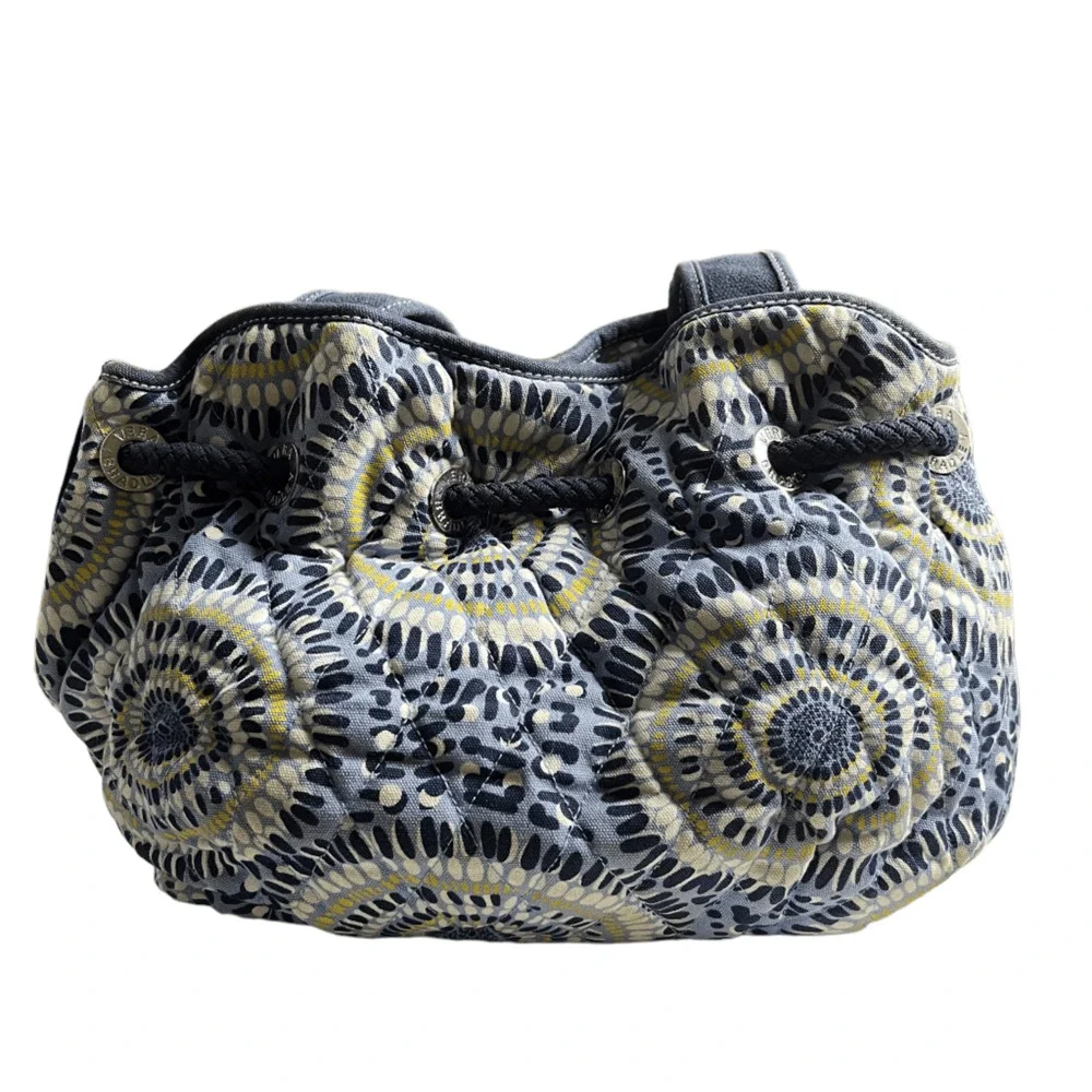 Vera Bradley Starry Night Shoulder Bag Matching Wallet - As Is